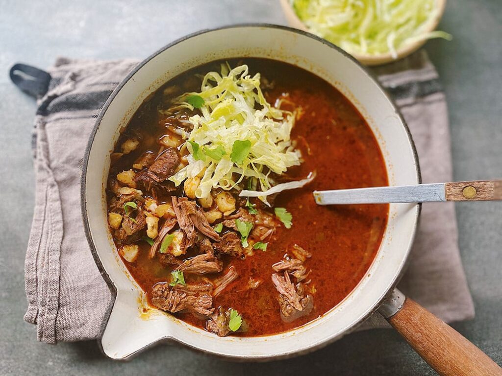 Pozole Soup finished dish 1
