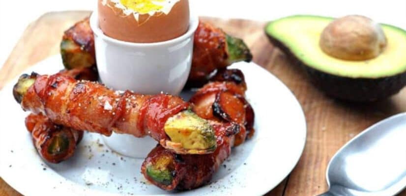 Bacon Wrapped Avocado Fries