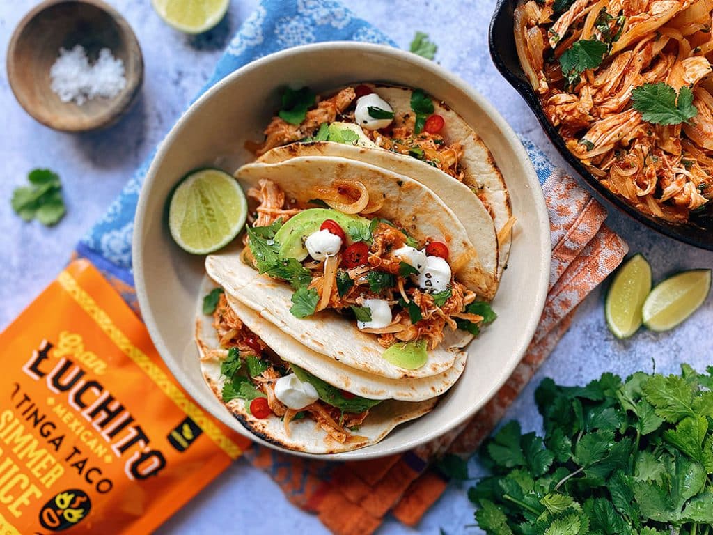 Chicken Tinga Tacos