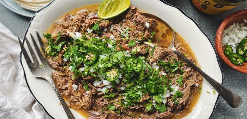 Slow Cooker Chipotle Lamb