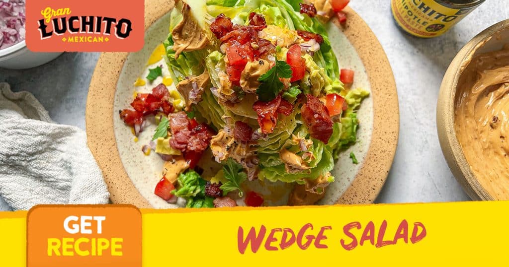 BBQ Sides - Wedge Salad finished dish