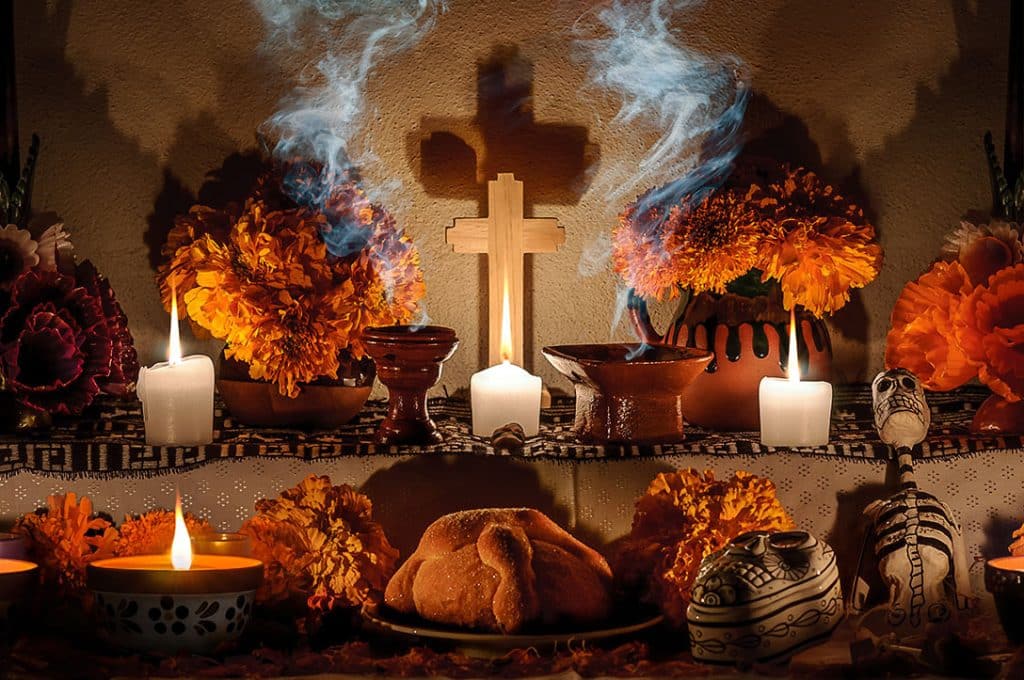 Day of the Dead alter
