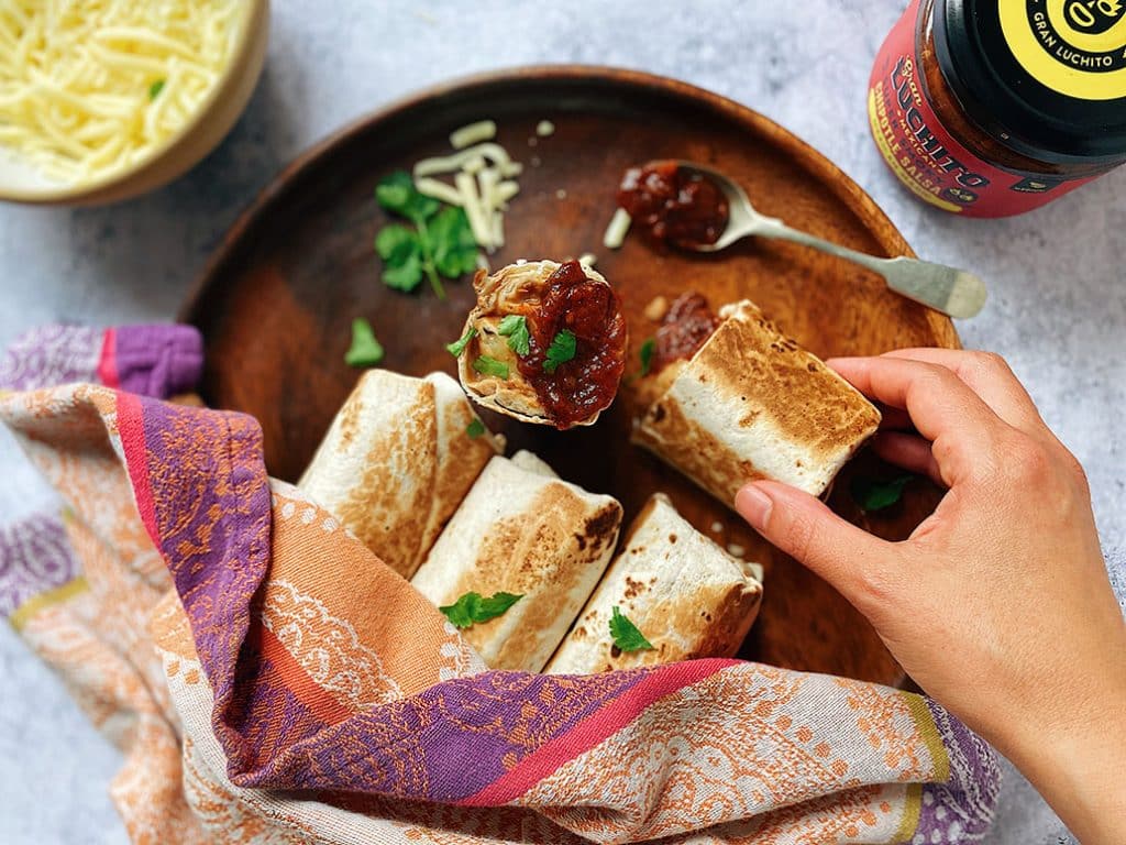 How To Make Burritos - Refried Bean Burrito, recipes with refried beans