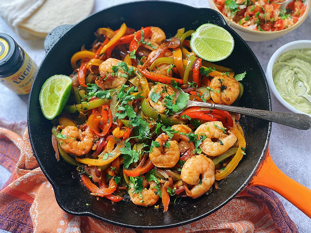 Prawn Fajitas
