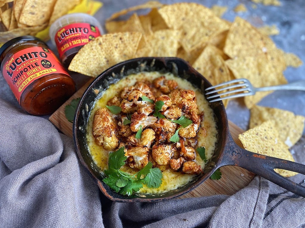How To Cool Down Spicy Food - Queso Cauliflower