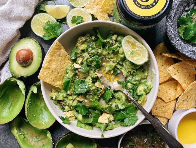Tomatillo salsa - Homemade Guacamole, cinco de mayo recipes