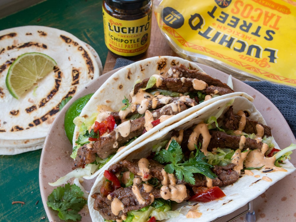 Korean Beef Tacos