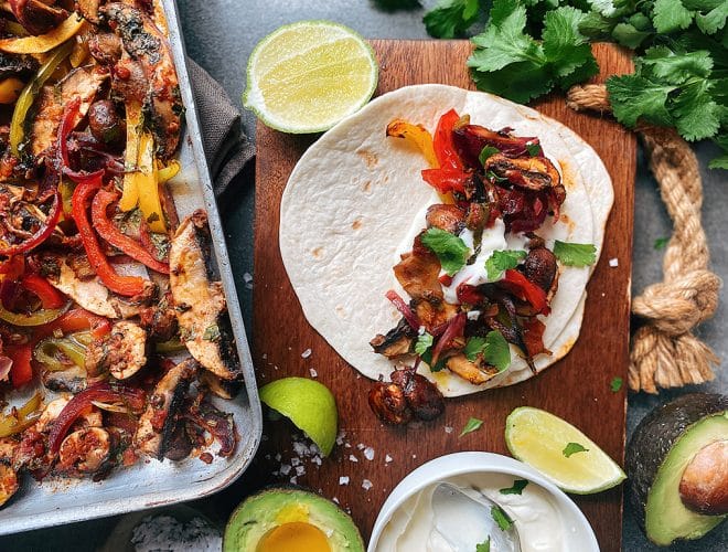 Mushroom Fajitas