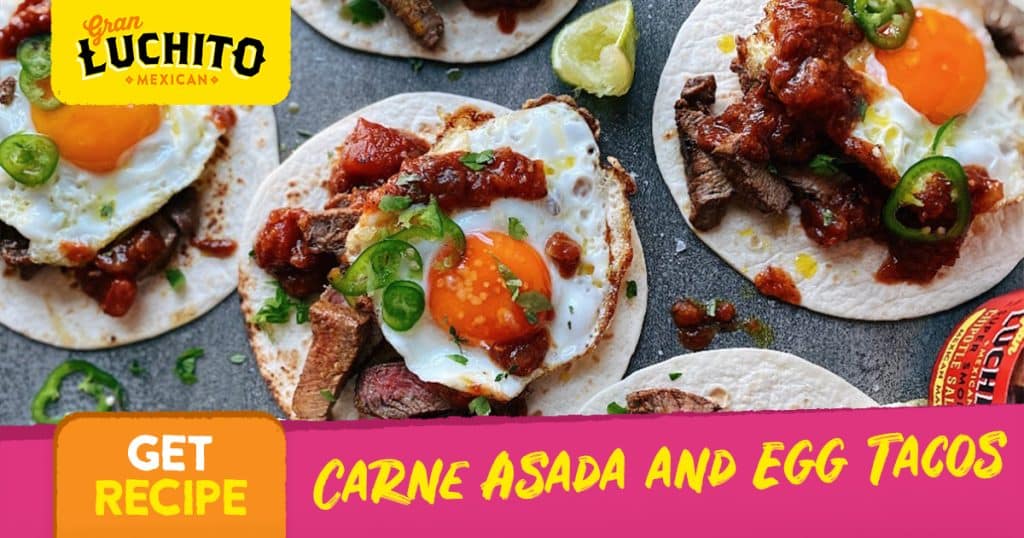 BBQ Tips - Carne Asada and Egg Tacos