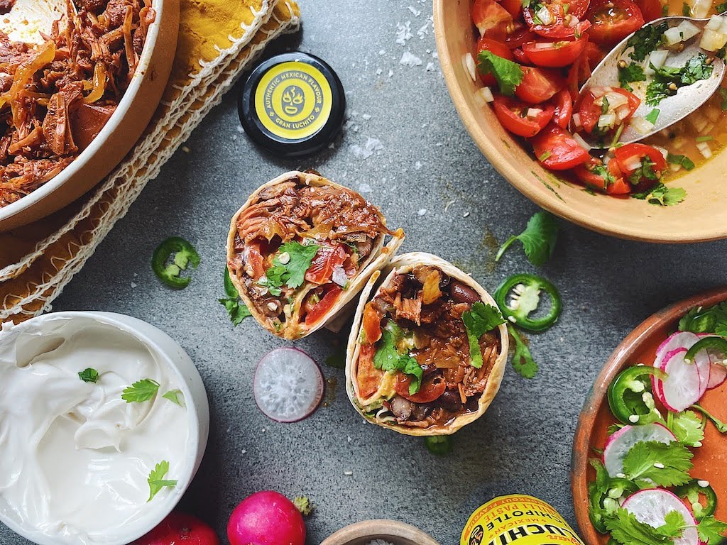 How To Make Burritos - Jackfruit, vegetarian mexican