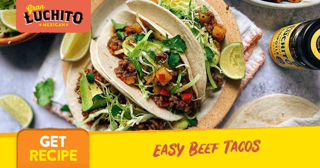What To Serve With Nachos - easy beef tacos