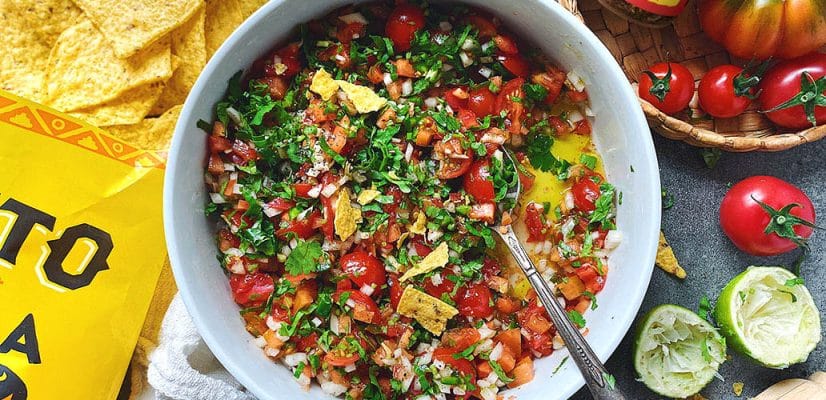 Pico de Gallo - what to serve with burritos