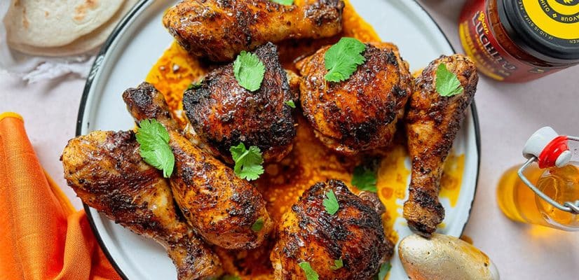 Pollo Asado finished dish