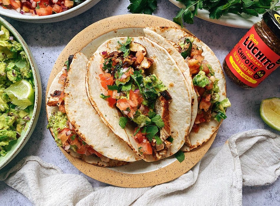 Tacos - chicken tacos grilled - About Gran Luchito