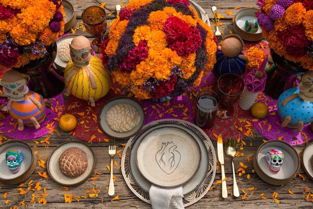 Day of the Dead colours