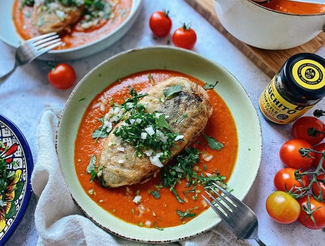 Stuffed Poblano Peppers