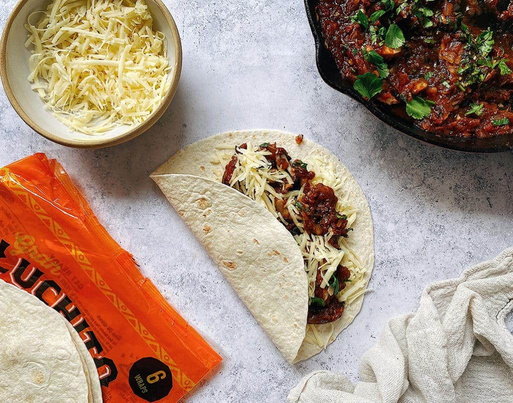 Best Restaurants in Mexico recipe - Vegan Quesadilla