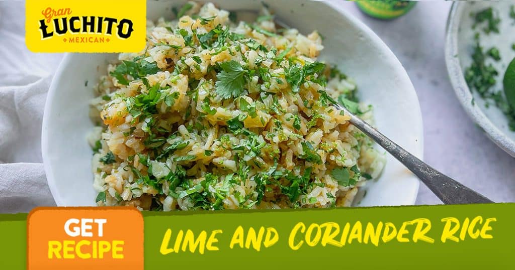 Lime and Coriander Rice