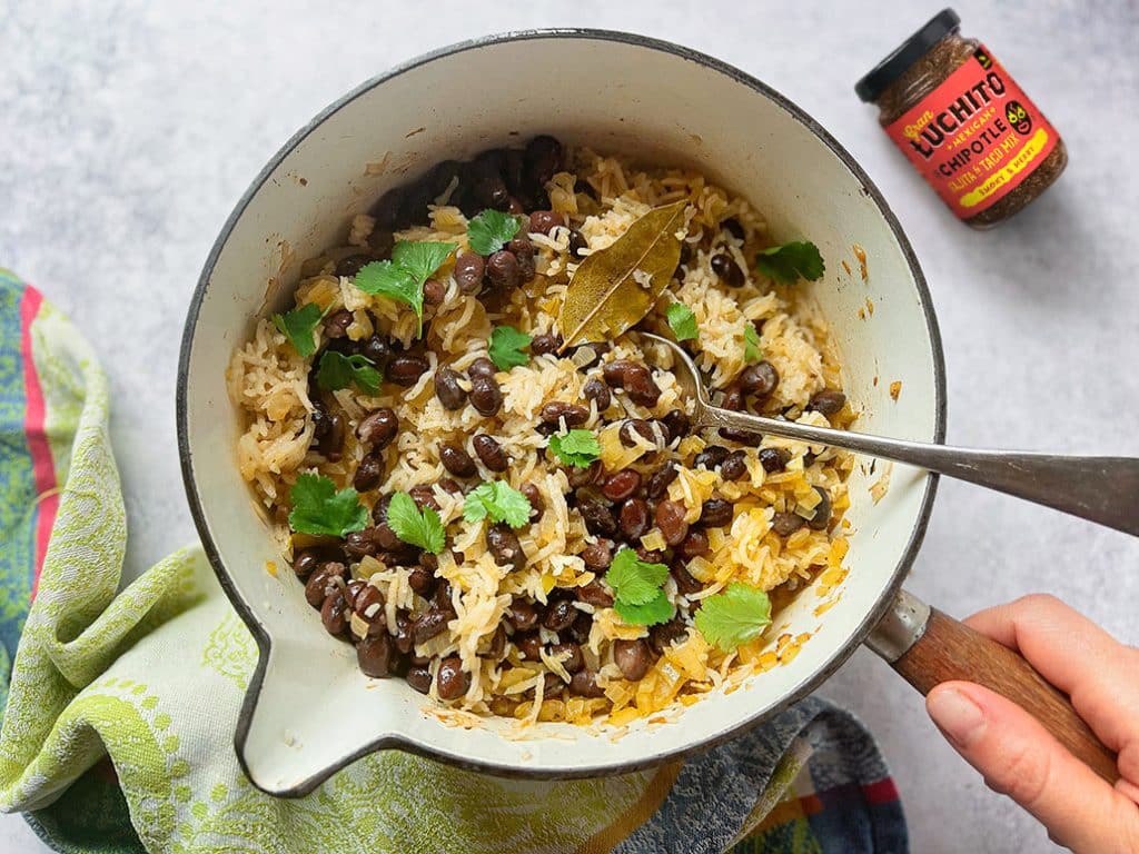 BBQ Sides - Black Beans Rice - BBQ Sides