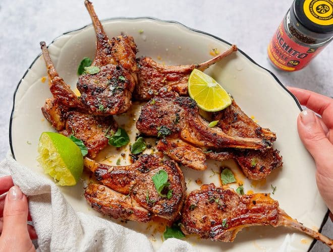 BBQ Lamb Chops