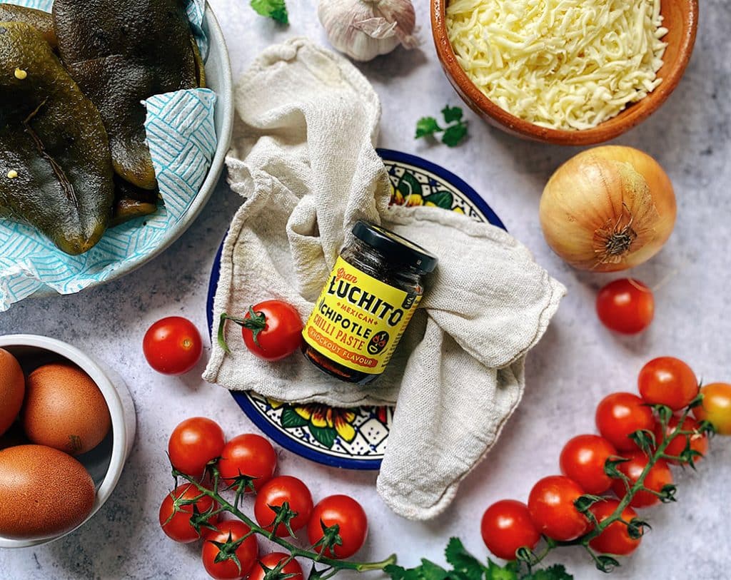 Easter - stuffed poblano