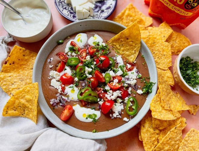 what are Refried Beans dish