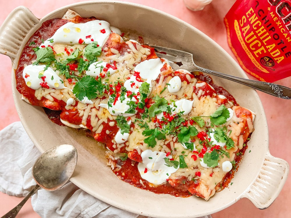 Slow Cooker Enchiladas