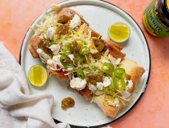 Air Fryer Chimichangas Ingredients