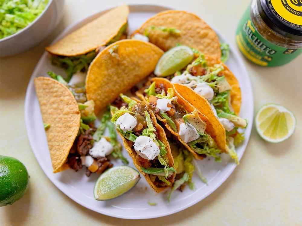 Crunchy Beef Tacos