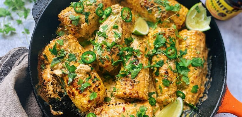 Elotes - finished dish - BBQ Sides
