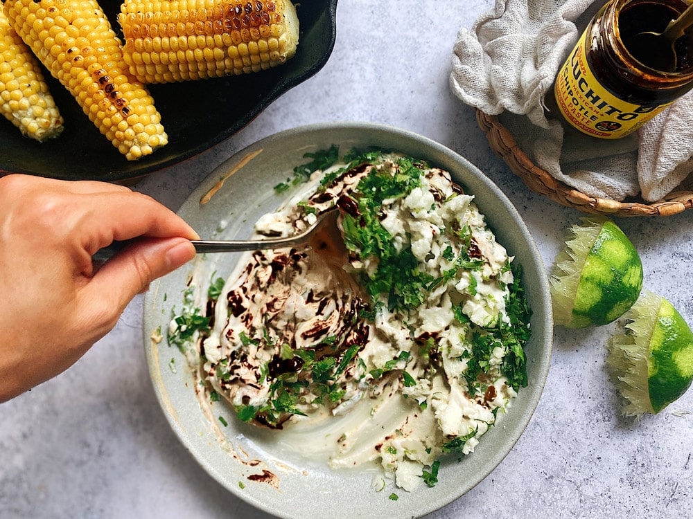 Elotes - preparation