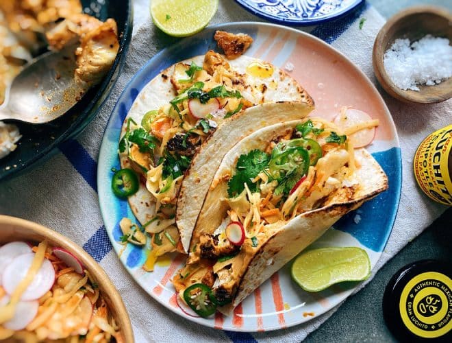 Fish Tacos - finished dish - What to serve with tacos