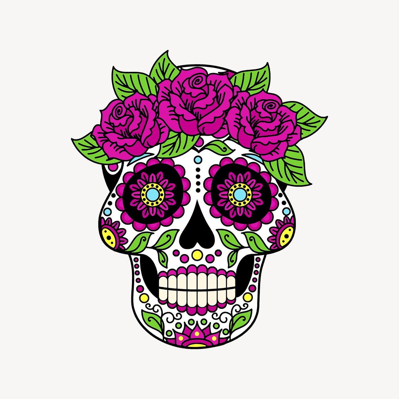 Day of the Dead traditions and skulls