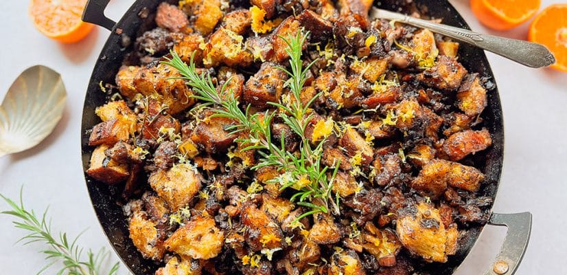 Christmas Stuffing finished dish