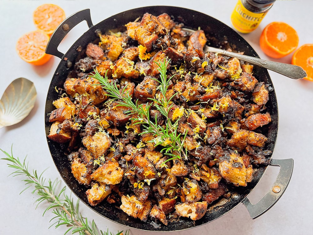 Christmas Stuffing finished dish
