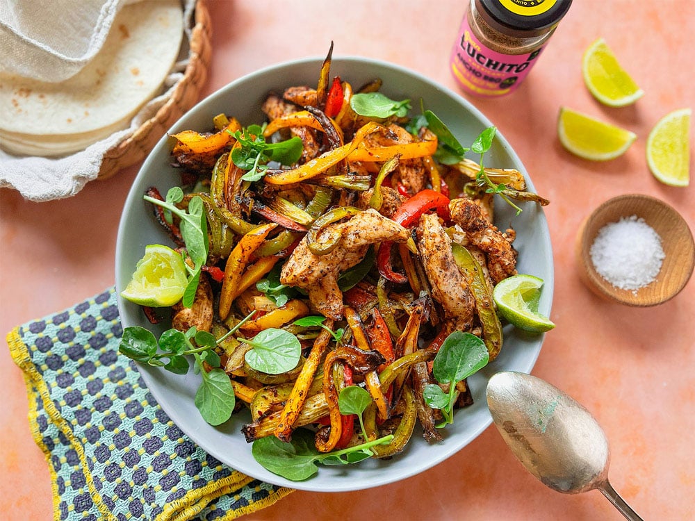 Air Fryer Chicken Fajitas
