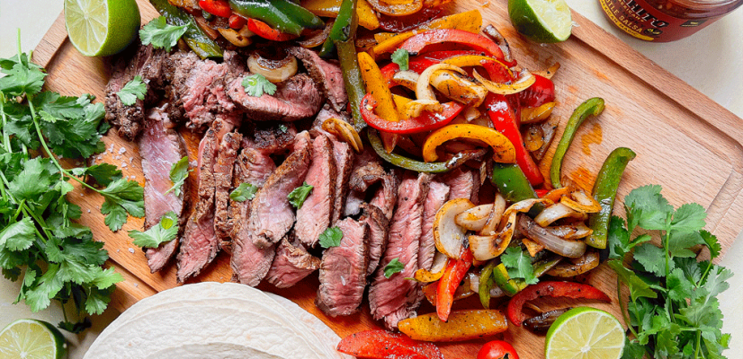 Fajita Platter finished dish- Mexican BBQ