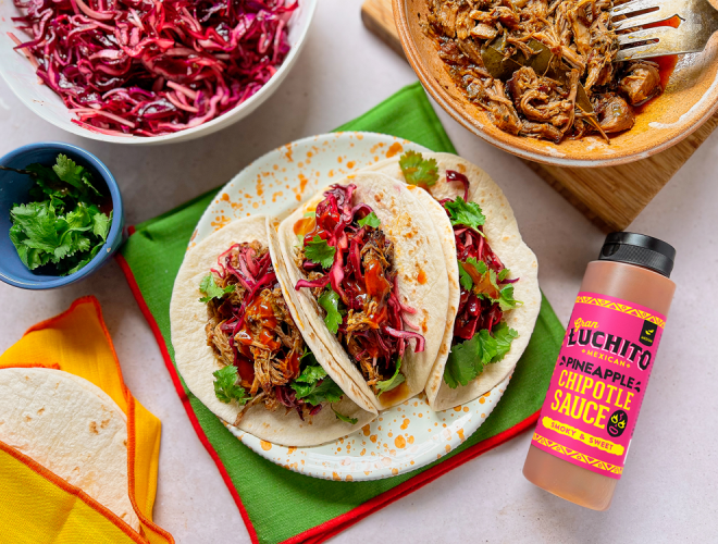 tacos recipes - Pulled Pork Tacos finished dish - Mexican Pork recipes - How To Make Tacos - What To Serve With Tacos