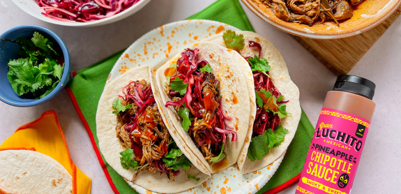 tacos recipes - Pulled Pork Tacos finished dish - Mexican Pork recipes - How To Make Tacos - What To Serve With Tacos