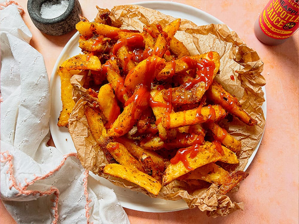 homemade chips image finished dish