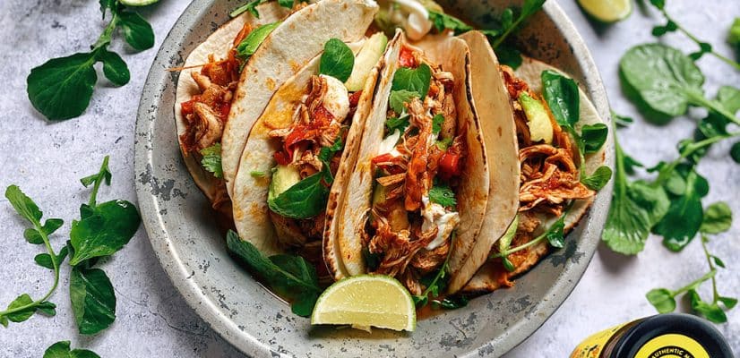 Slow Cooker Fajitas finished dish - A Beginner's Guide to Mexican Food