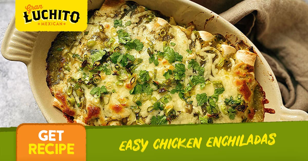 easy chicken enchiladas social media