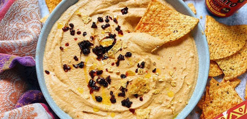 Vegan Nacho Cheese finished dish