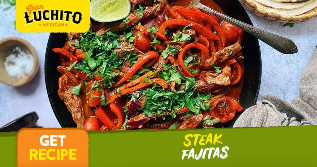 Steak Fajitas facebook - How to make fajitas