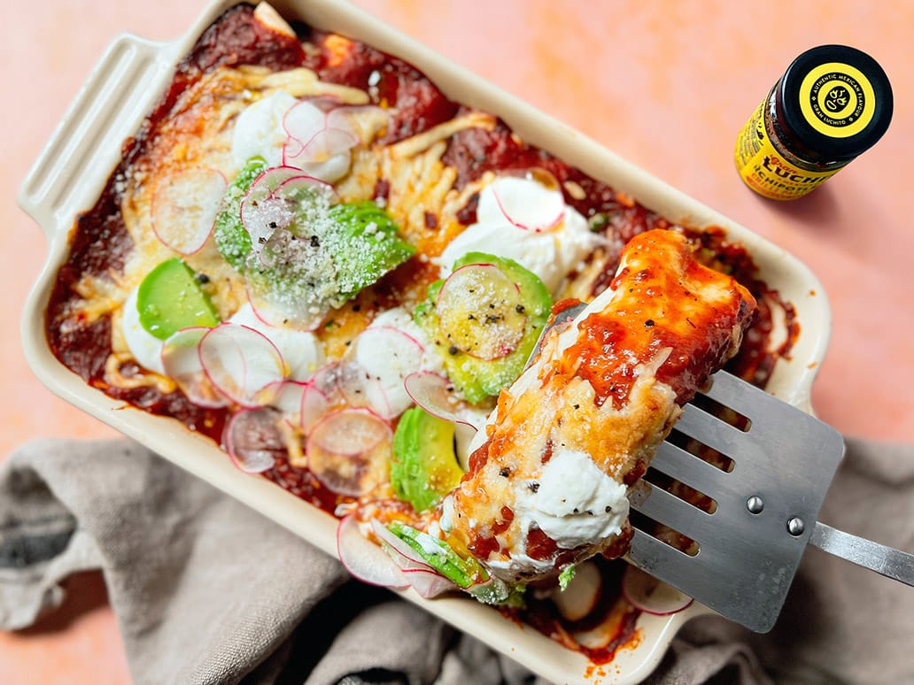 Sweet Potato Enchiladas
